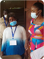 Distribution through routine health services